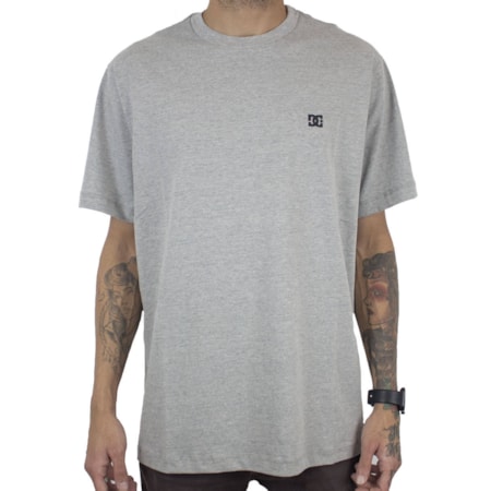 Camiseta Dc Shoes Especial Basic Star Cinza