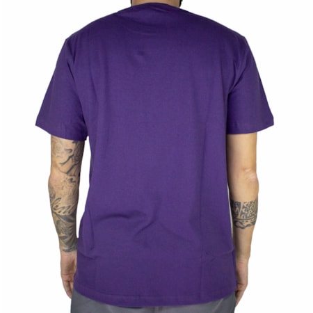 Camiseta Dc Shoes Especial Basic Star Roxo