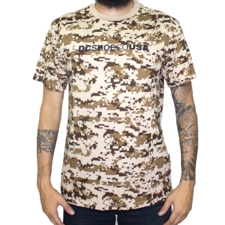 Camiseta Dc Shoes Especial Iqui Camo Camo