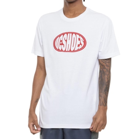 Camiseta Dc Shoes Expand Branco