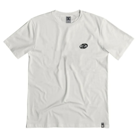 Camiseta Dc Shoes Fast Bubble Colors Snow White