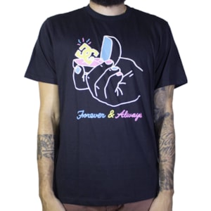 Camiseta Dc Shoes Forever And Always Preto