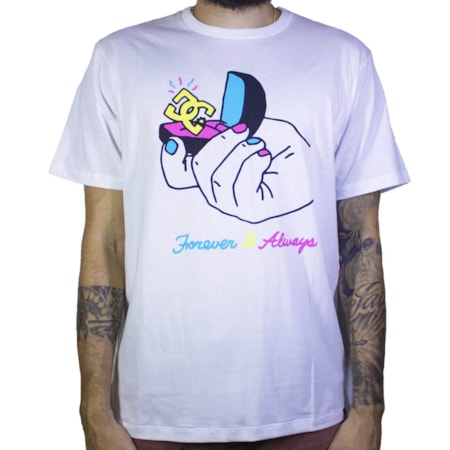 Camiseta Dc Shoes Forever And Always Snow White  