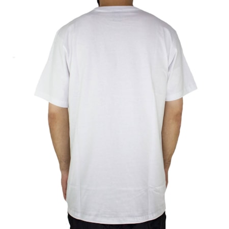 Camiseta Dc Shoes Fuego Branco