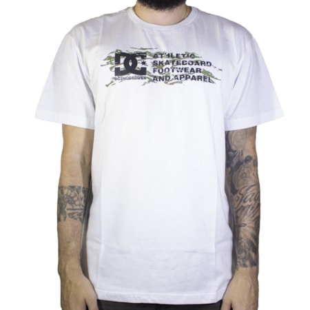 Camiseta Dc Shoes Full Transition Branco