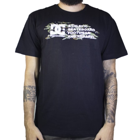 Camiseta Dc Shoes Full Transition Preto