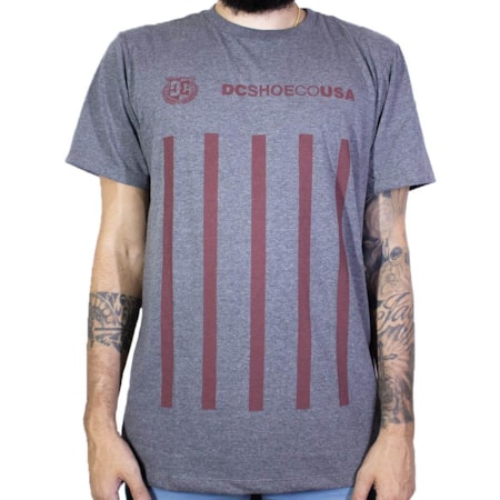 Camiseta Dc shoes Guvnor Cinza