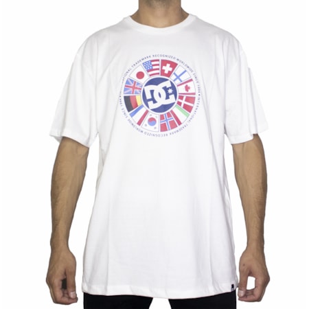 Camiseta Dc Shoes Intl White