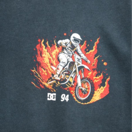 Camiseta Dc Shoes Leading The Pack Preto