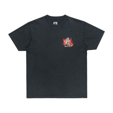 Camiseta Dc Shoes Leading The Pack Preto