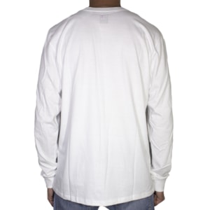 Camiseta Dc Shoes M/l Square White