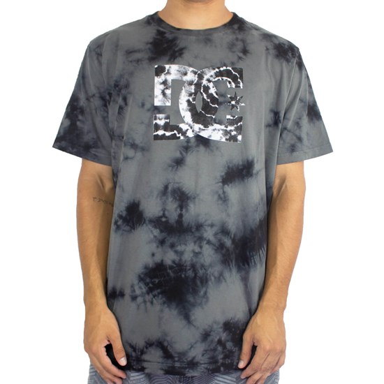 Camiseta Dc Shoes Marble Fill Wash Cinza