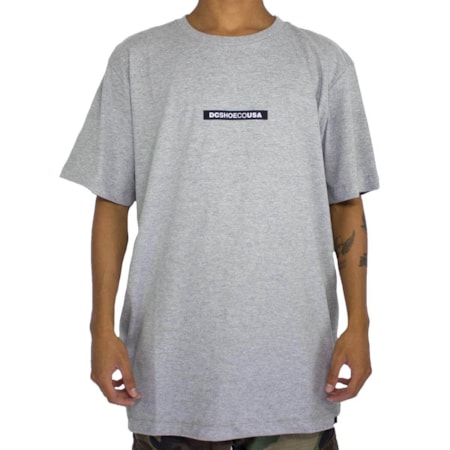 Camiseta Dc Shoes Minimal Cinza