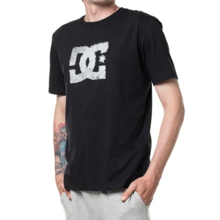 Camiseta Dc Shoes One Time Preto