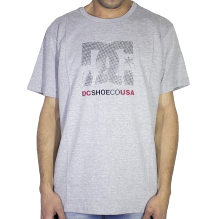 Camiseta Dc Shoes Pillpat Cinza