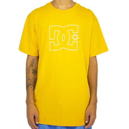 Camiseta Dc Shoes Premium Star Amarelo