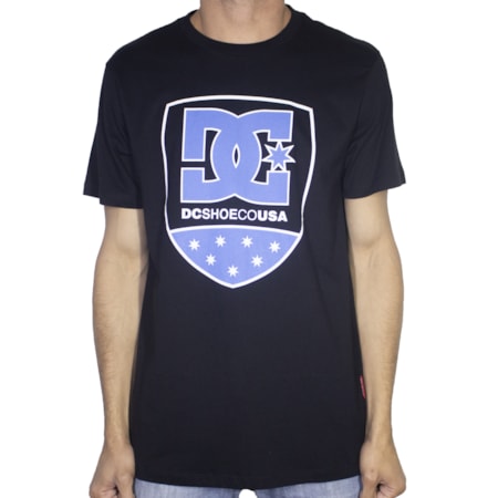 Camiseta Dc Shoes Shield Preta