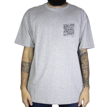 Camiseta Dc Shoes Sky Promo Cinza