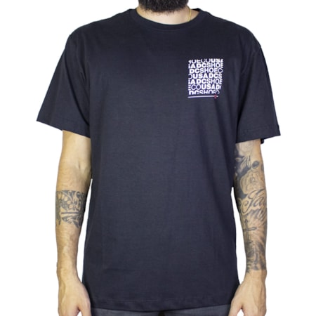 Camiseta Dc Shoes Sky Promo Preta