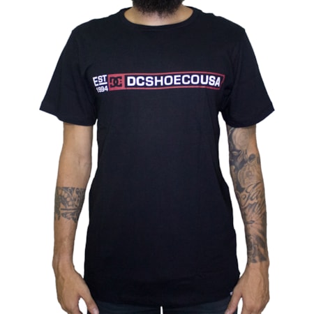 Camiseta Dc Shoes Slim Rated Black