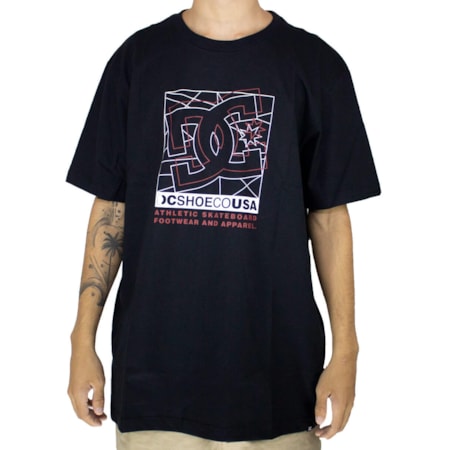 Camiseta Dc Shoes Soname Preto