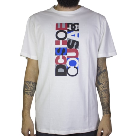 Camiseta Dc Shoes Soviet Odessa White