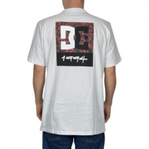 Camiseta Dc Shoes Split Star Branco