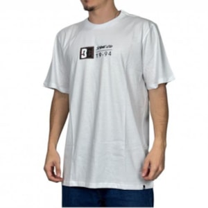 Camiseta Dc Shoes Split Star Branco