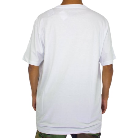 Camiseta Dc Shoes Stacked Star Branco