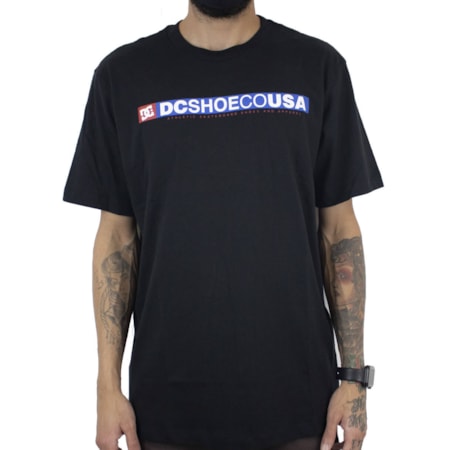 Camiseta Dc Shoes Standard Preto