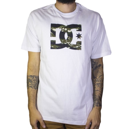 Camiseta Dc Shoes Star Camuflado 