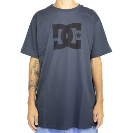 Camiseta Dc Shoes Star Chumbo