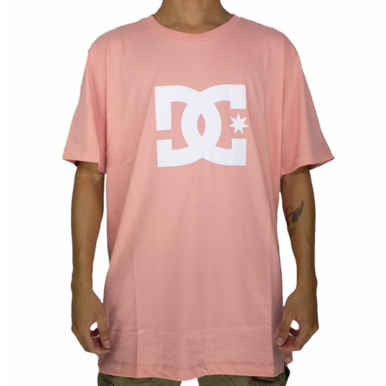 Camiseta Dc Shoes Star Color Rosa