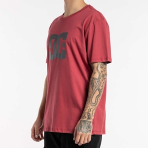 Camiseta dc Shoes Star Color Telha