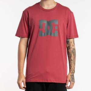 Camiseta dc Shoes Star Color Telha