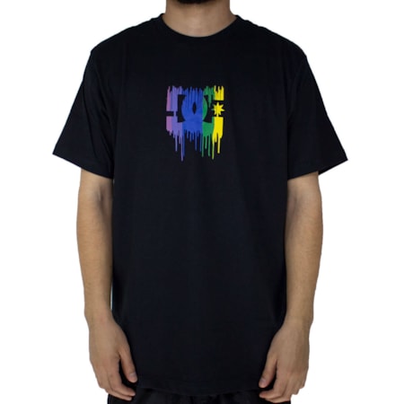 Camiseta Dc Shoes Star Drip Preto