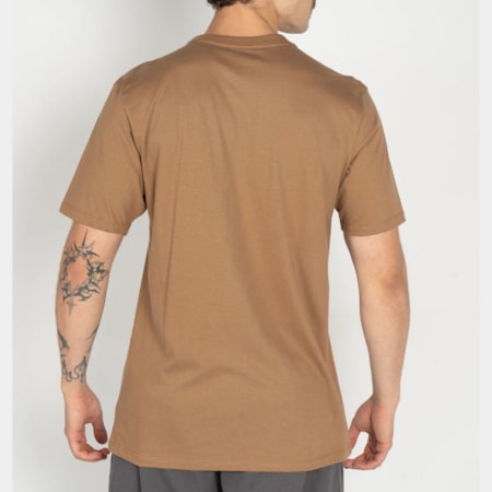 Camiseta Dc Shoes Star Marrom