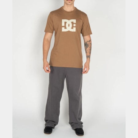 Camiseta Dc Shoes Star Marrom