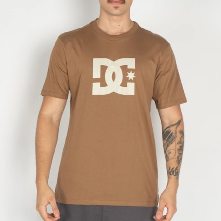 Camiseta Dc Shoes Star Marrom