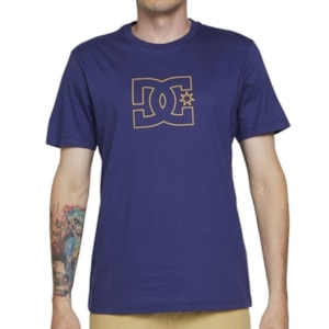 Camiseta Dc Shoes Star Outline Roxo