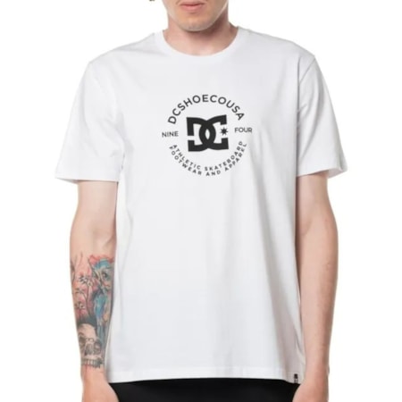 Camiseta Dc Shoes Star Pilot White 