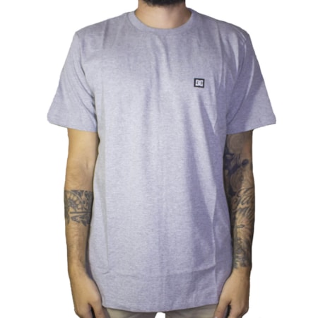 Camiseta Dc Shoes Super Transfer Cinza