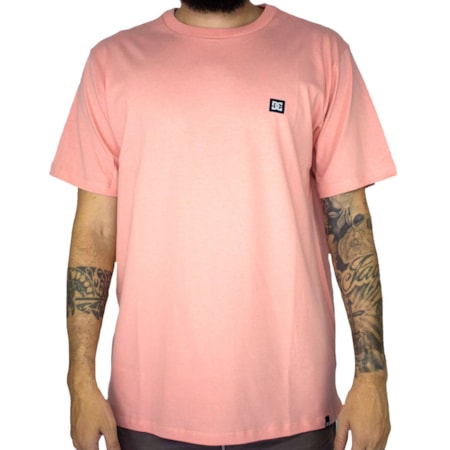 Camiseta Dc Shoes Super Transfer Rosa