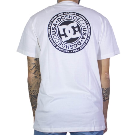 Camiseta Dc Shoes Thomhill Snow Branca