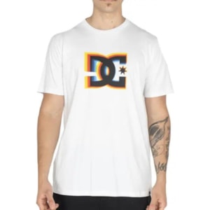 Camiseta Dc Shoes Tracer Star Branco