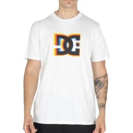 Camiseta Dc Shoes Tracer Star Branco