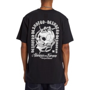 Camiseta Dc Shoes Twisted Preto Camiseta Dc Shoes Twisted Preto