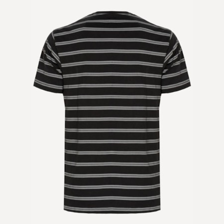 Camiseta Dc Shoes Up State Stripe Two Black