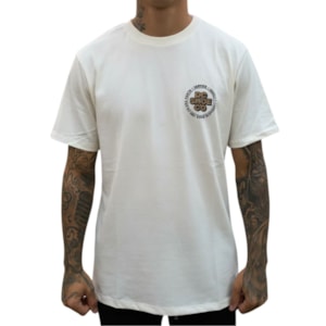 Camiseta Dc Shoes Work Circle Snow White