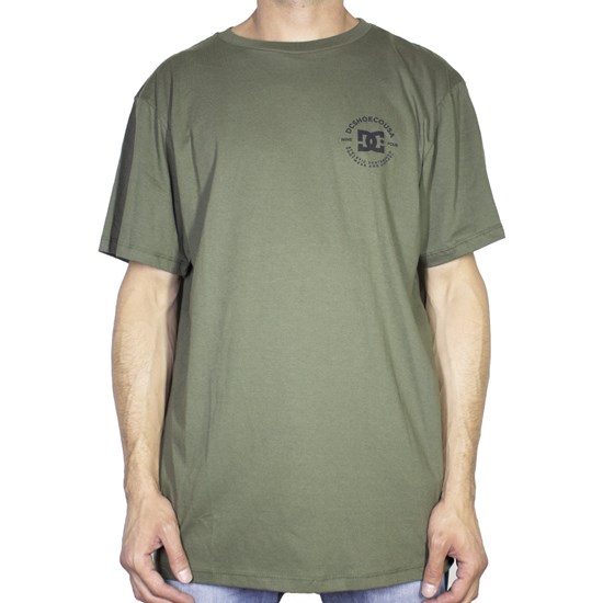 Camiseta Dc Shoes Work Verde Militar
